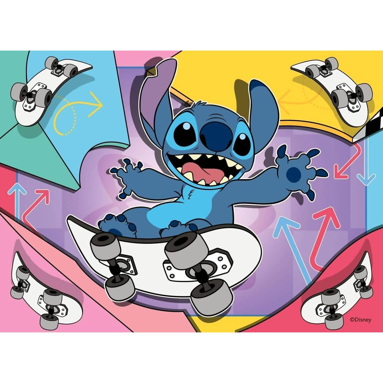 Ravensburger - Disney Stitch 4 X Jigsaw Puzzle 12 16 20 & 24pc