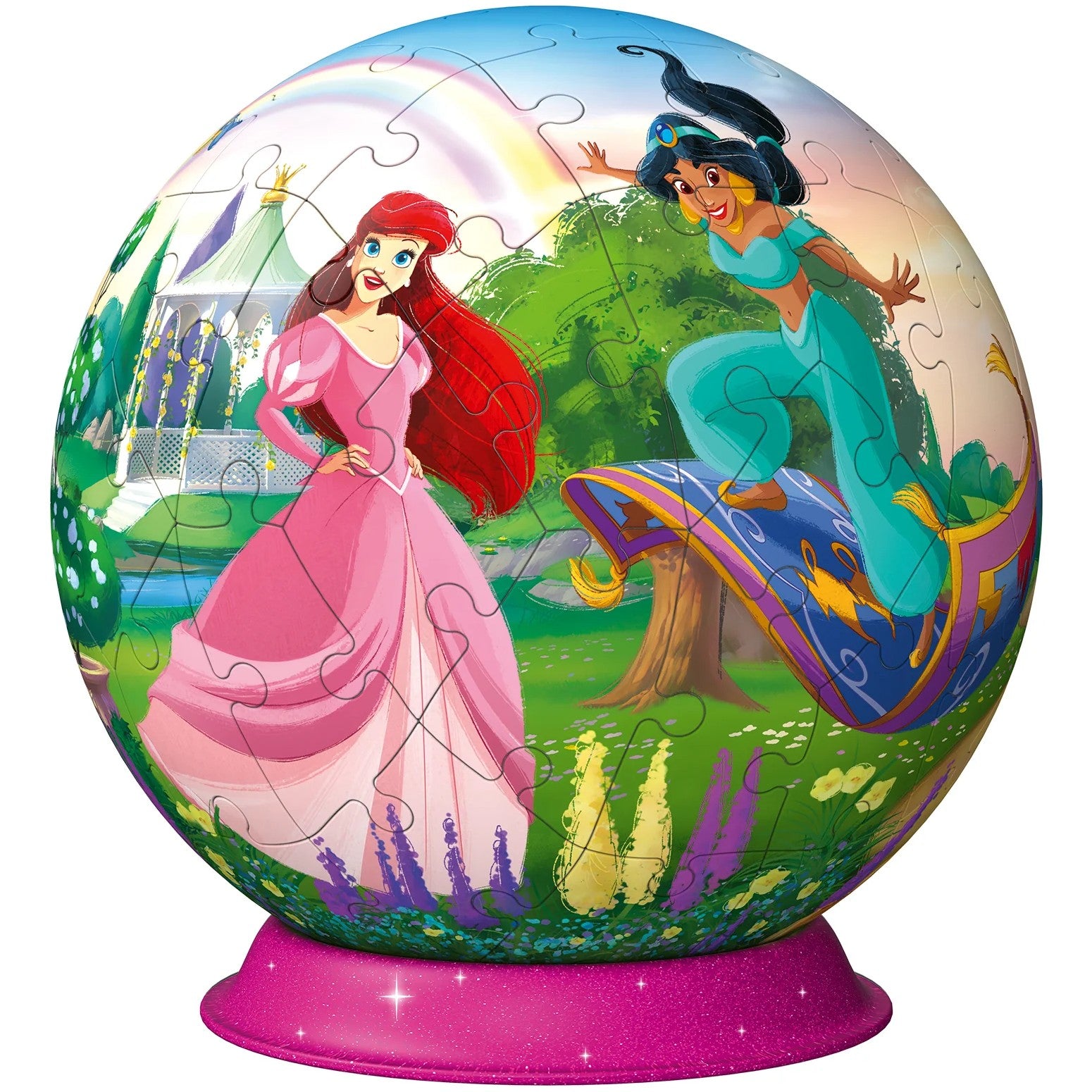 Ravensburger - 3D Puzzleball Disney Princess Jigsaw Puzzle 72 Pieces
