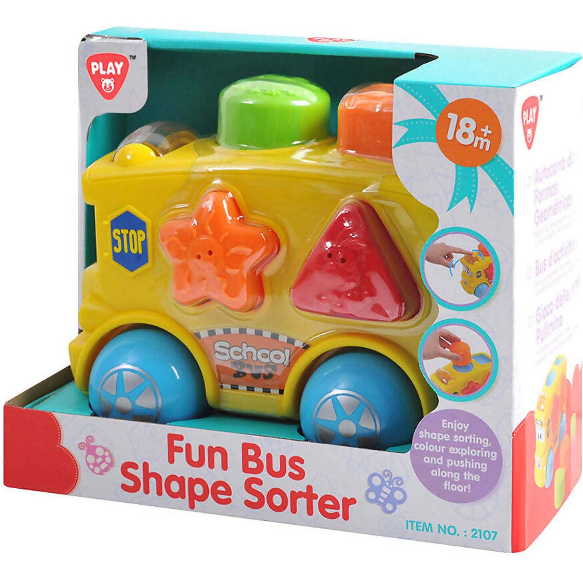 Playgo Toys Ent. Ltd - Fun Bus Shape Sorter
