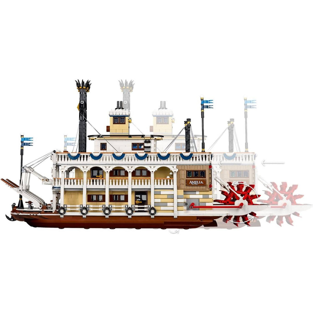 LEGO® 21356 River Steamboat - Ideas