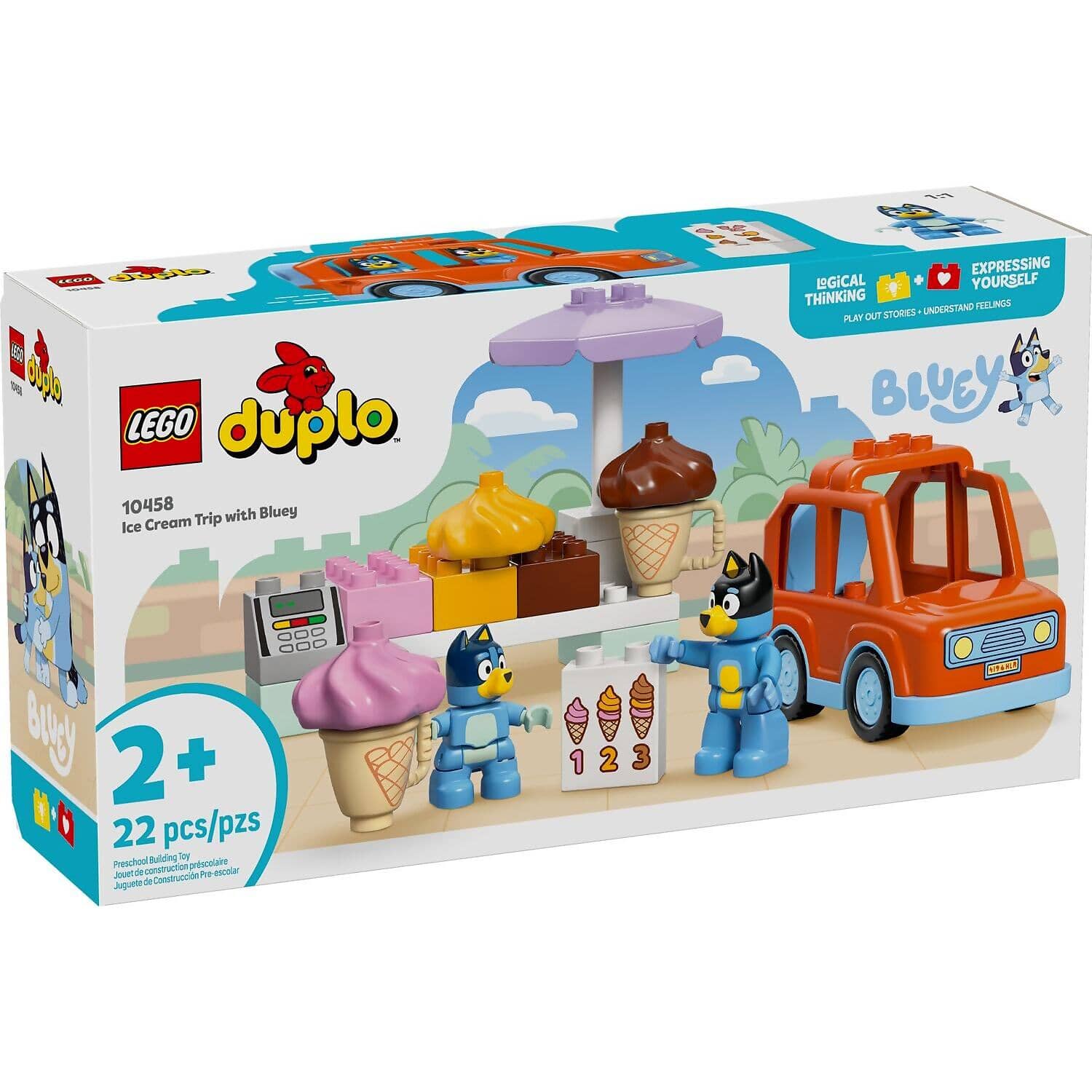 LEGO® 10458 Ice Cream Trip with Bluey -  DUPLO®