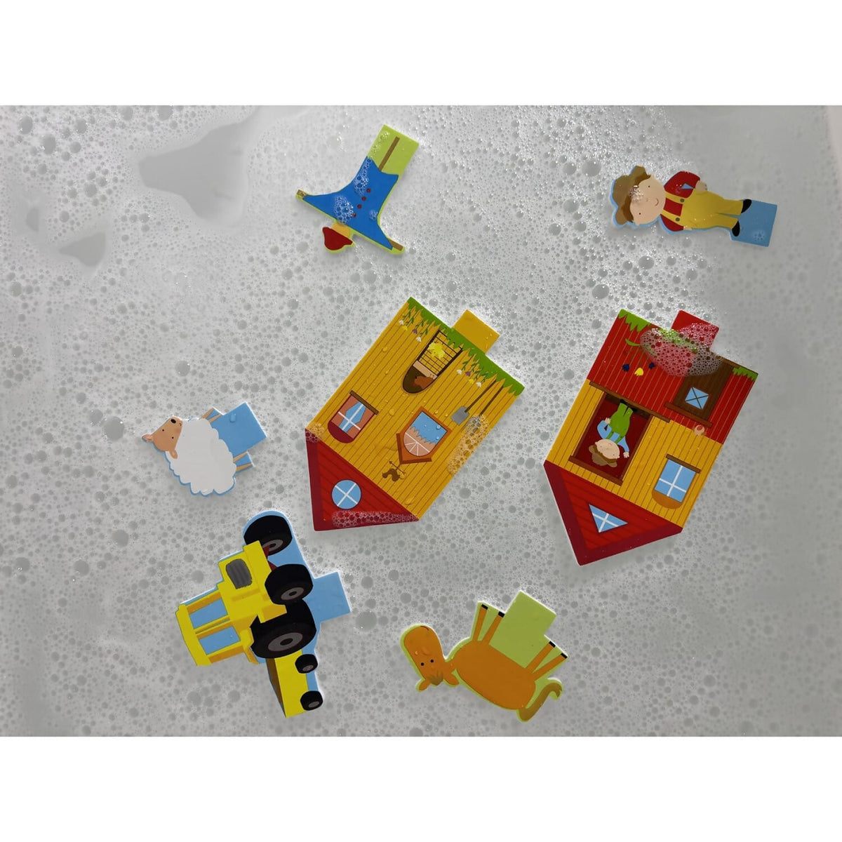 Buddy & Barney - Bath Time Build and Play - On The Farm