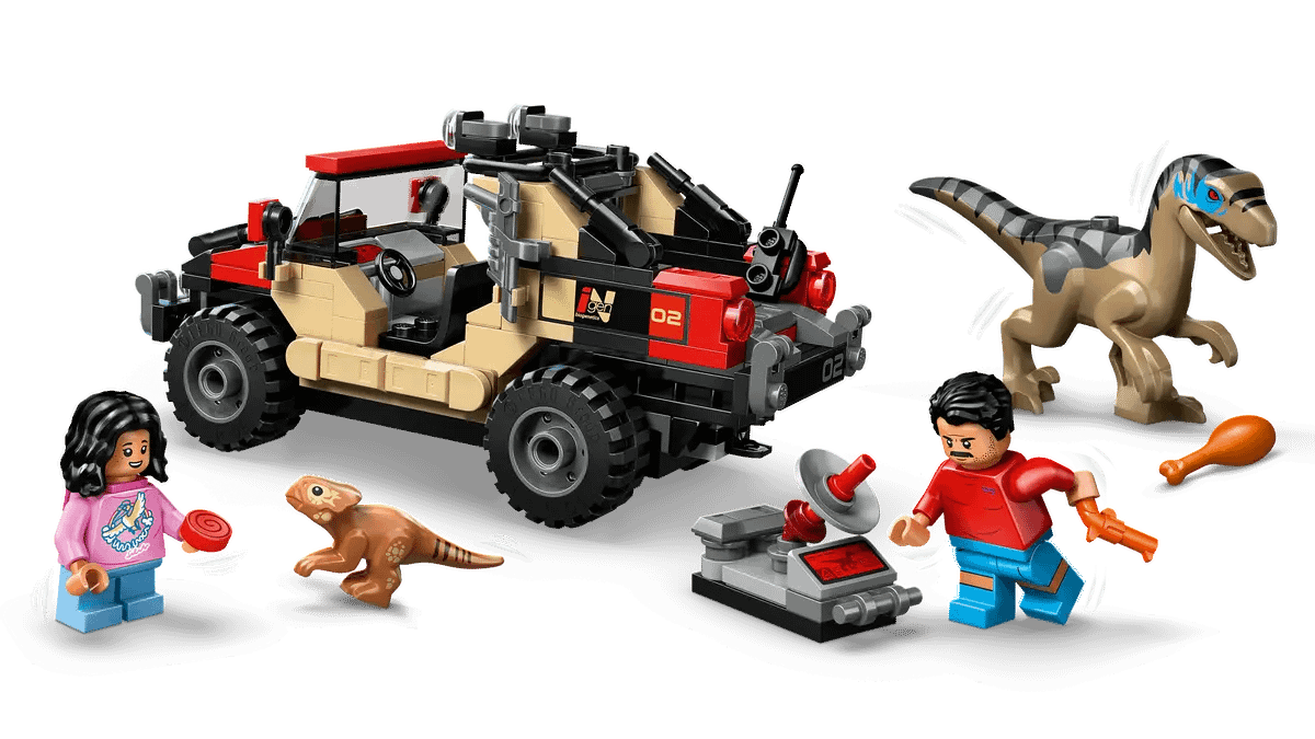 LEGO® 76972 Raptor Off-Road Escape - Jurassic World™