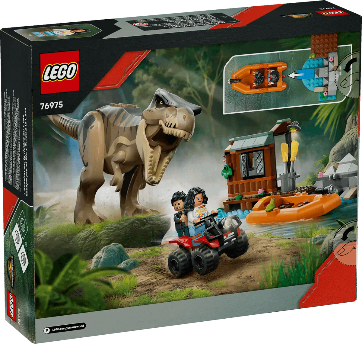 LEGO® 76975 T. rex River Escape - Jurassic World™
