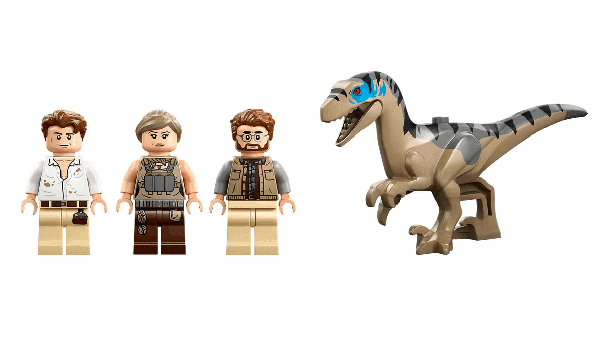 LEGO® 76973 Raptor & Titanosaurus Tracking Mission - Jurassic World™