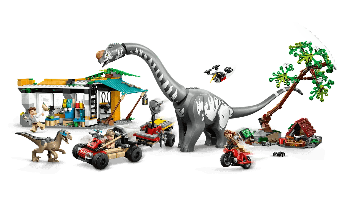 LEGO® 76973 Raptor & Titanosaurus Tracking Mission - Jurassic World™
