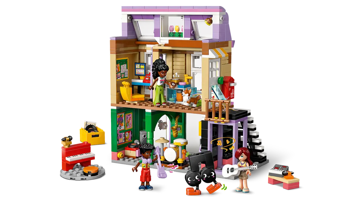 LEGO® 42653 Music Store & Apartment - Friends