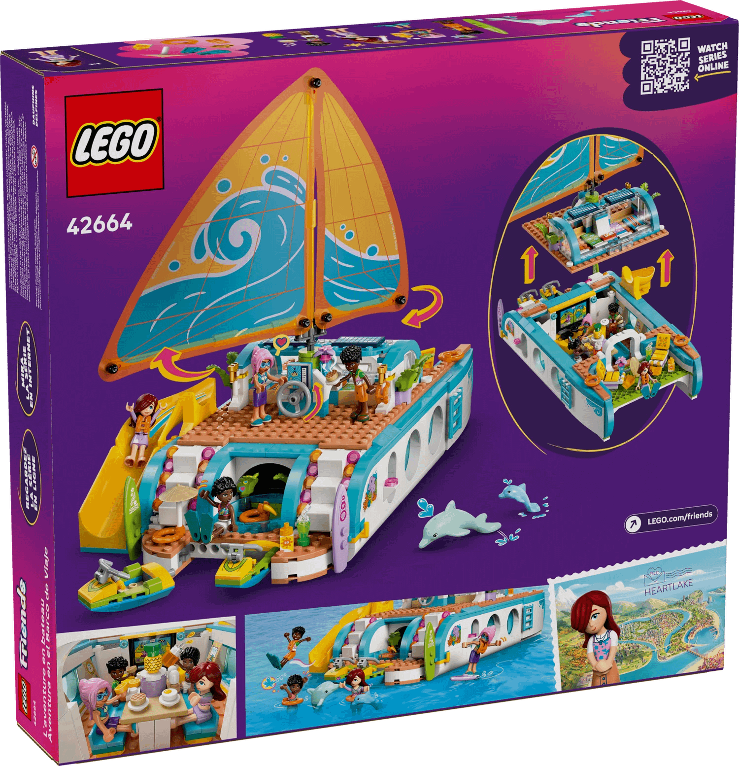 LEGO® 42664 Travel Boat Adventure - Friends