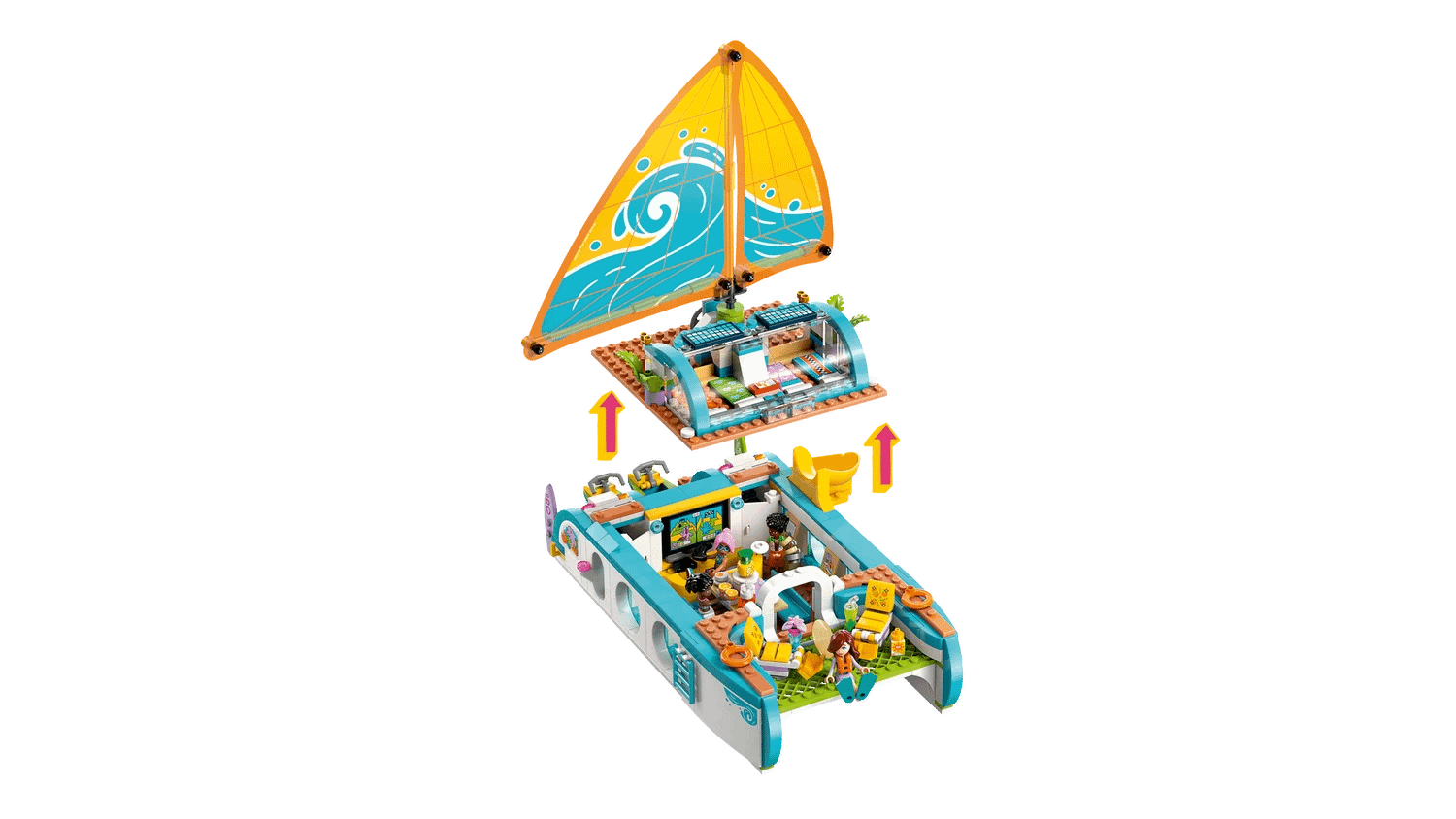 LEGO® 42664 Travel Boat Adventure - Friends