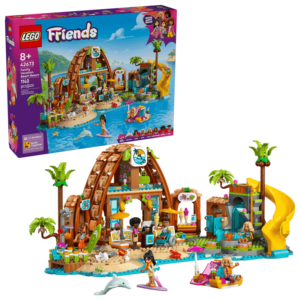 LEGO® 42673 Family Vacation Beach Resort - Friends