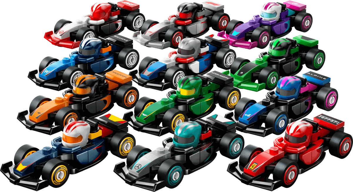 LEGO® 71049 F1 Collectible Race Cars - Minifigures