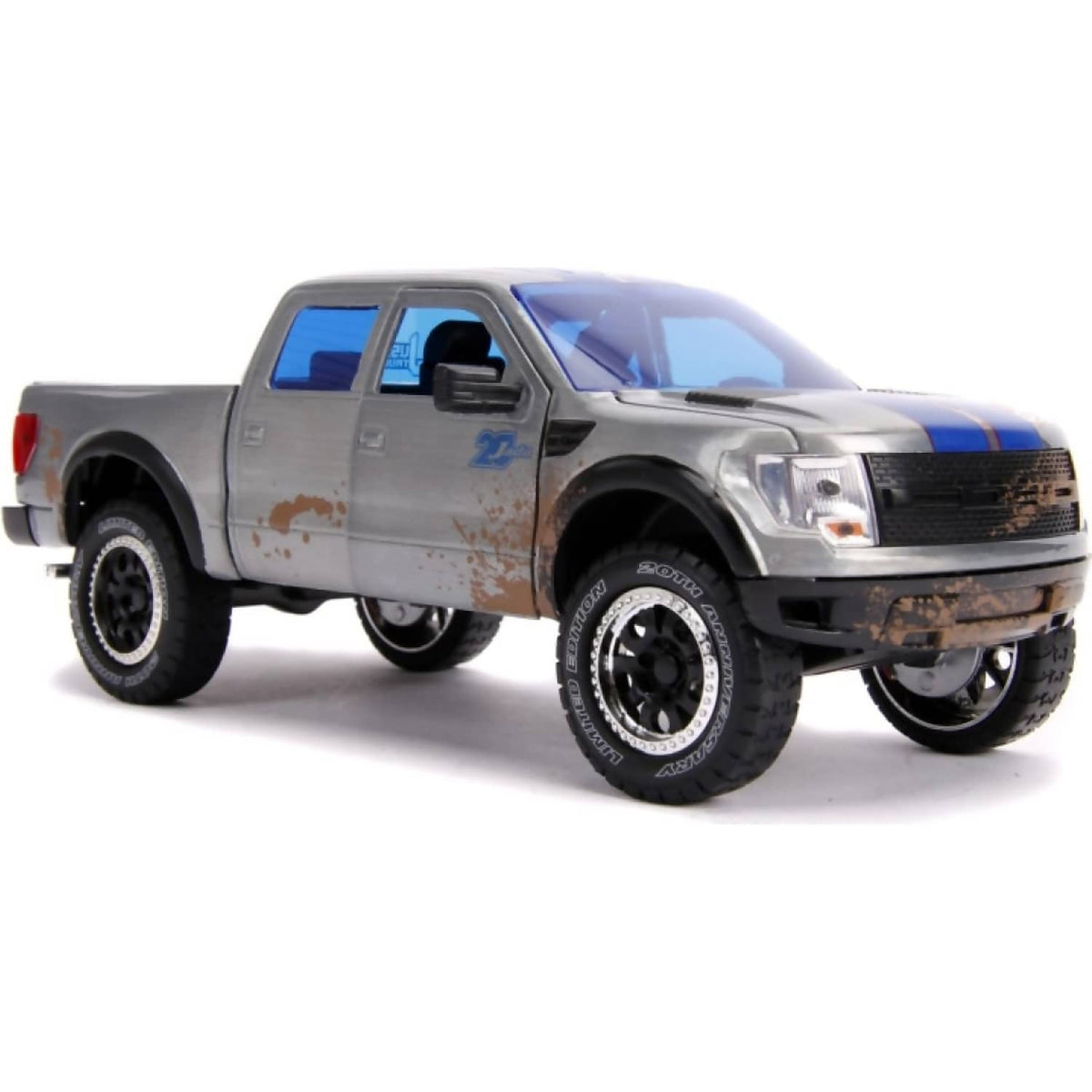 JADA TOYS - JUST TRUCKS 2011 FORD F-150 SVT RAPTOR OFF-ROAD PICKUP TRUCK 1:24 SCALE DIECAST VEHICLE