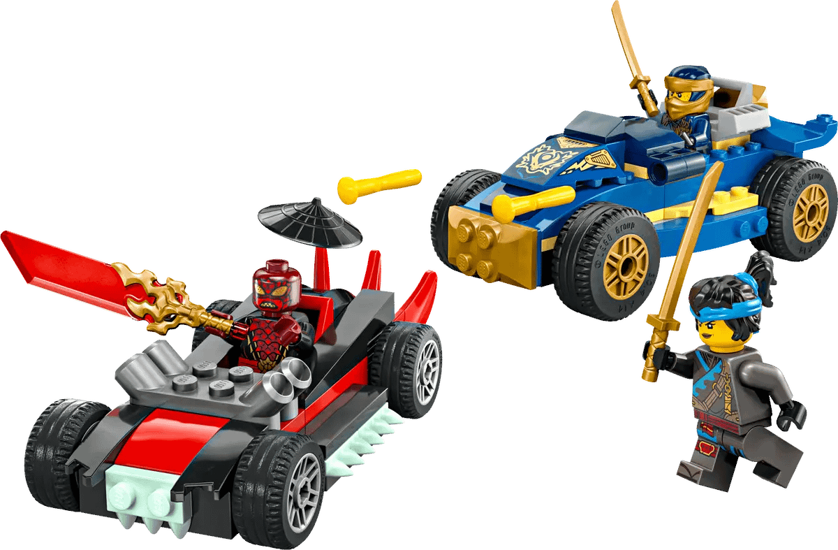 LEGO® 71840 Rogue vs. Drix Race Car Duel - NINJAGO® 4+