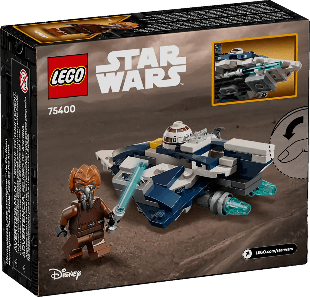 LEGO® 75400 Plo Koon's Jedi Starfighter Microfighter - Star Wars™
