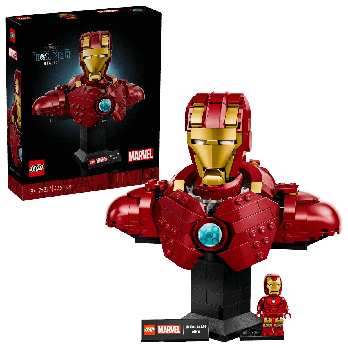 LEGO® 76327 Iron Man MK4 Bust - Marvel