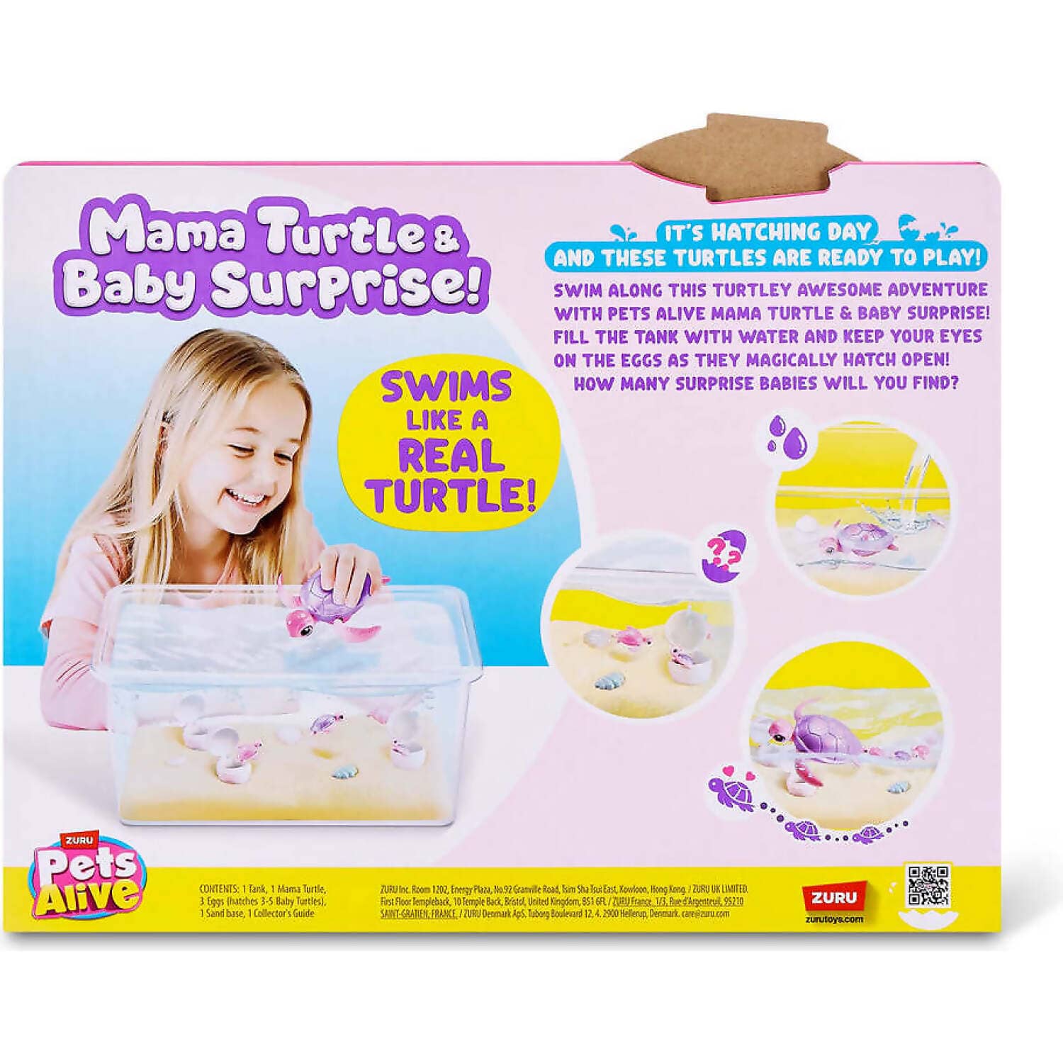ZURU - Pets Alive Mama Turtle & Baby Surprise!