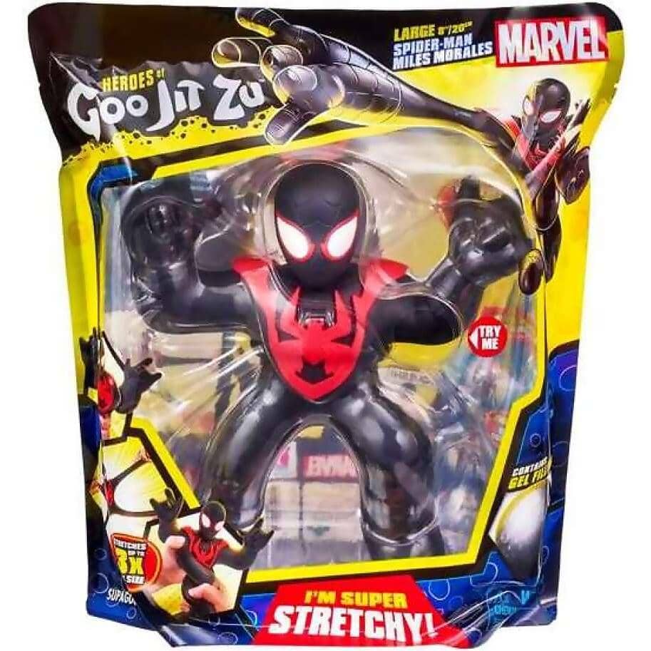 Heroes of Goo Jit Zu - Marvel Hero Pack- Miles Morales Hero Vs Series 5 - 20cm