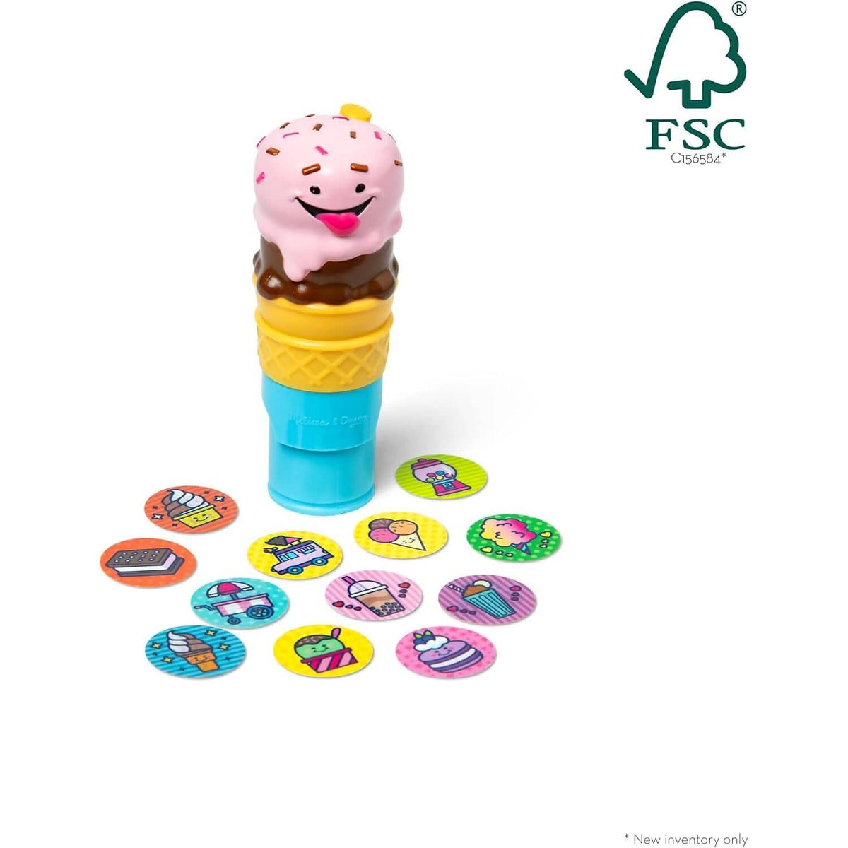 Melissa & Doug - Sticker WOW! Activity Pad Set - Ice Cream