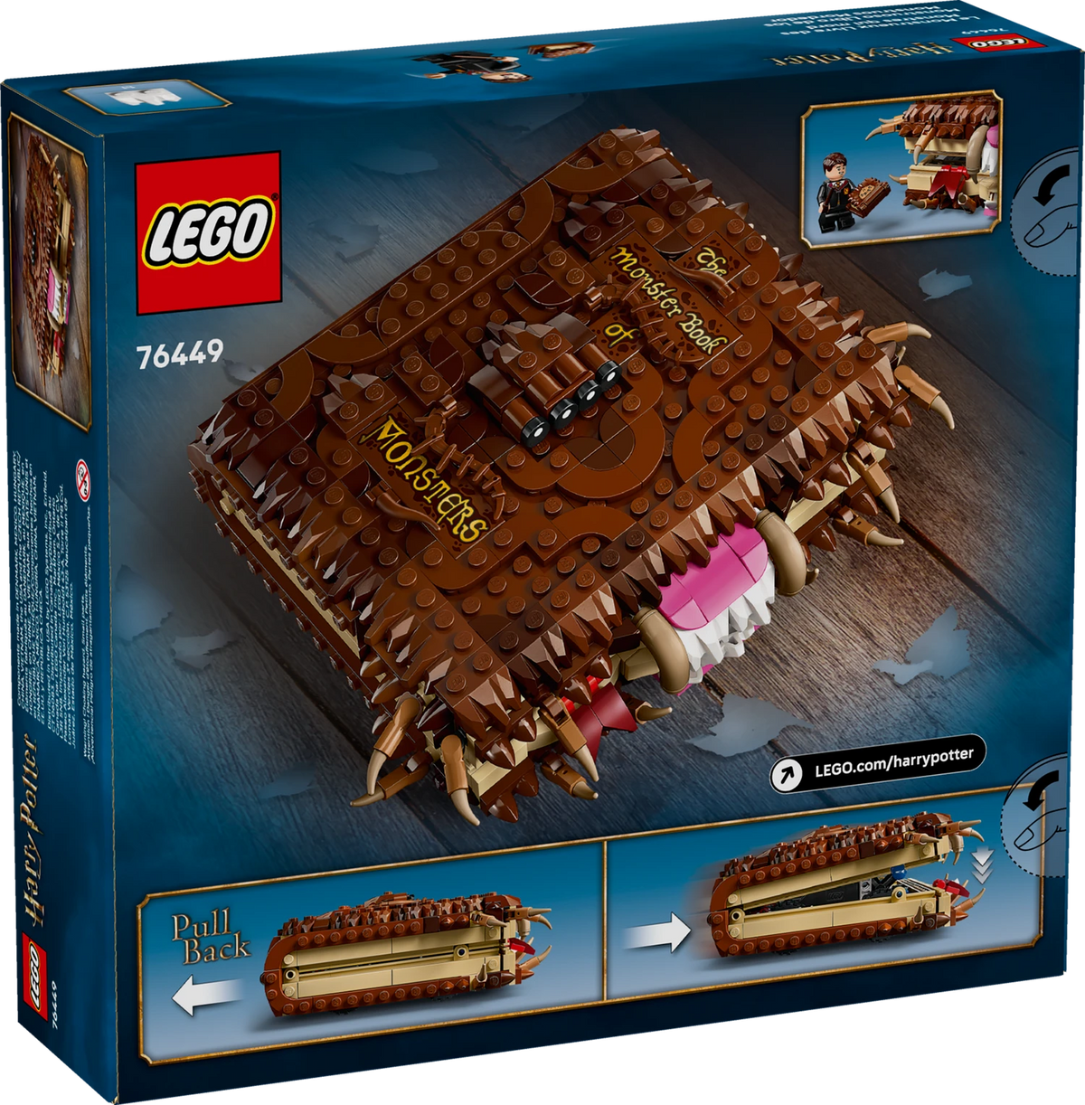 LEGO® 76449 Chomping Monster Book of Monsters - Harry Potter™
