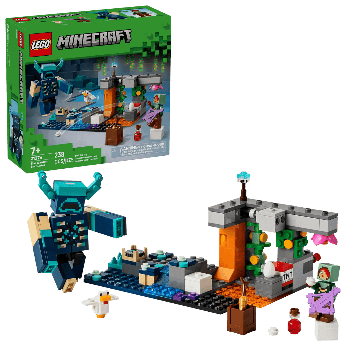 LEGO® 21274 The Warden Encounter - Minecraft®
