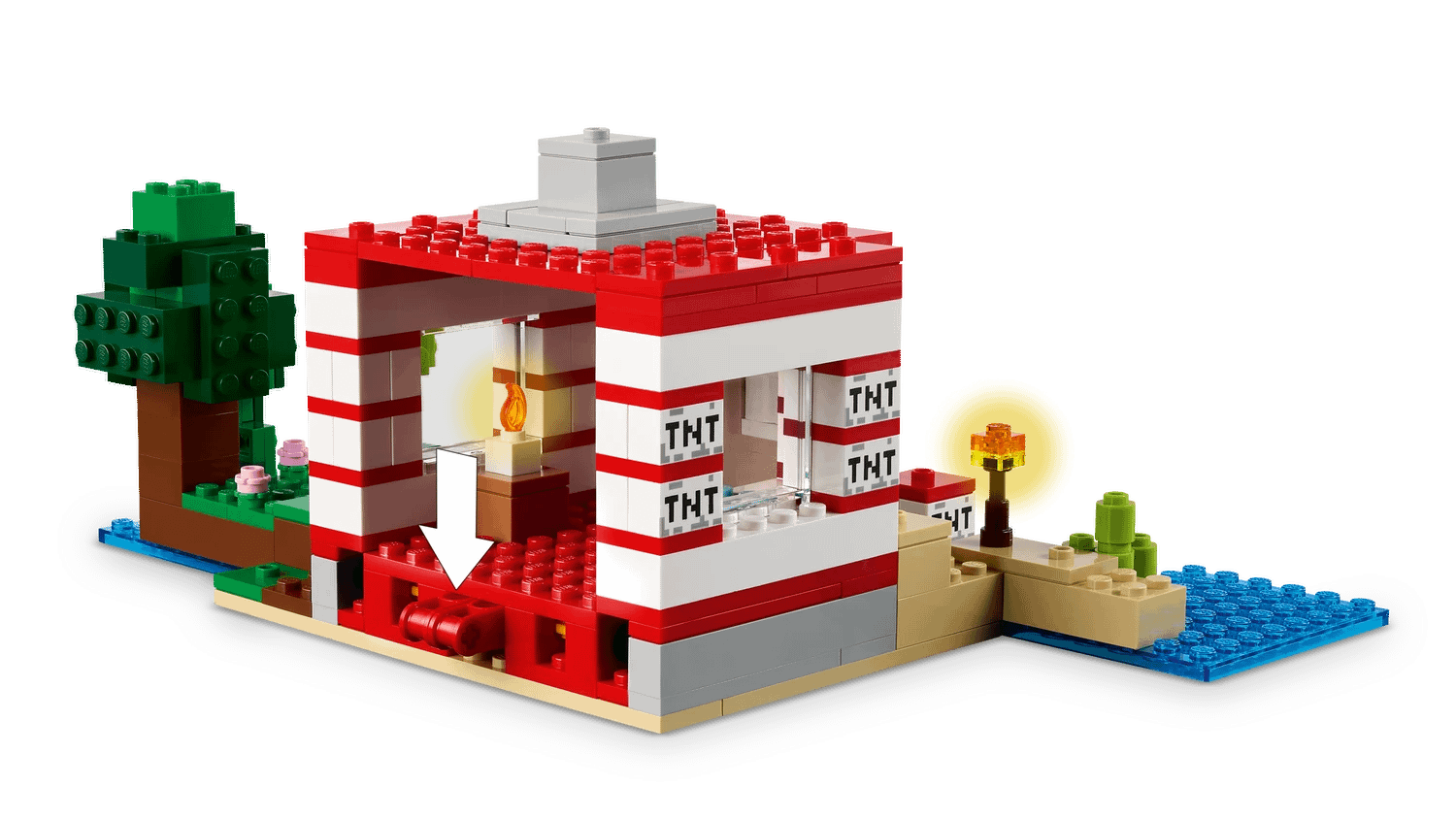 LEGO® 21275 The TNT Jungle House - Minecraft®