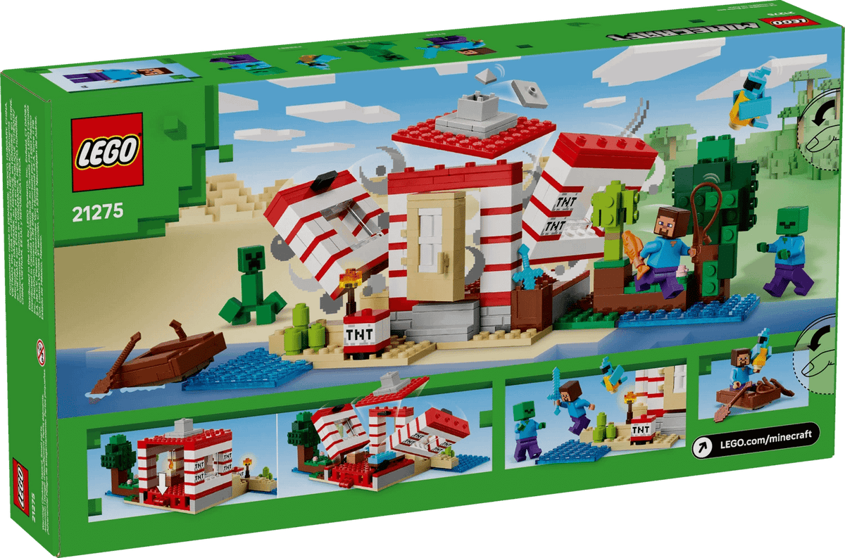 LEGO® 21275 The TNT Jungle House - Minecraft®