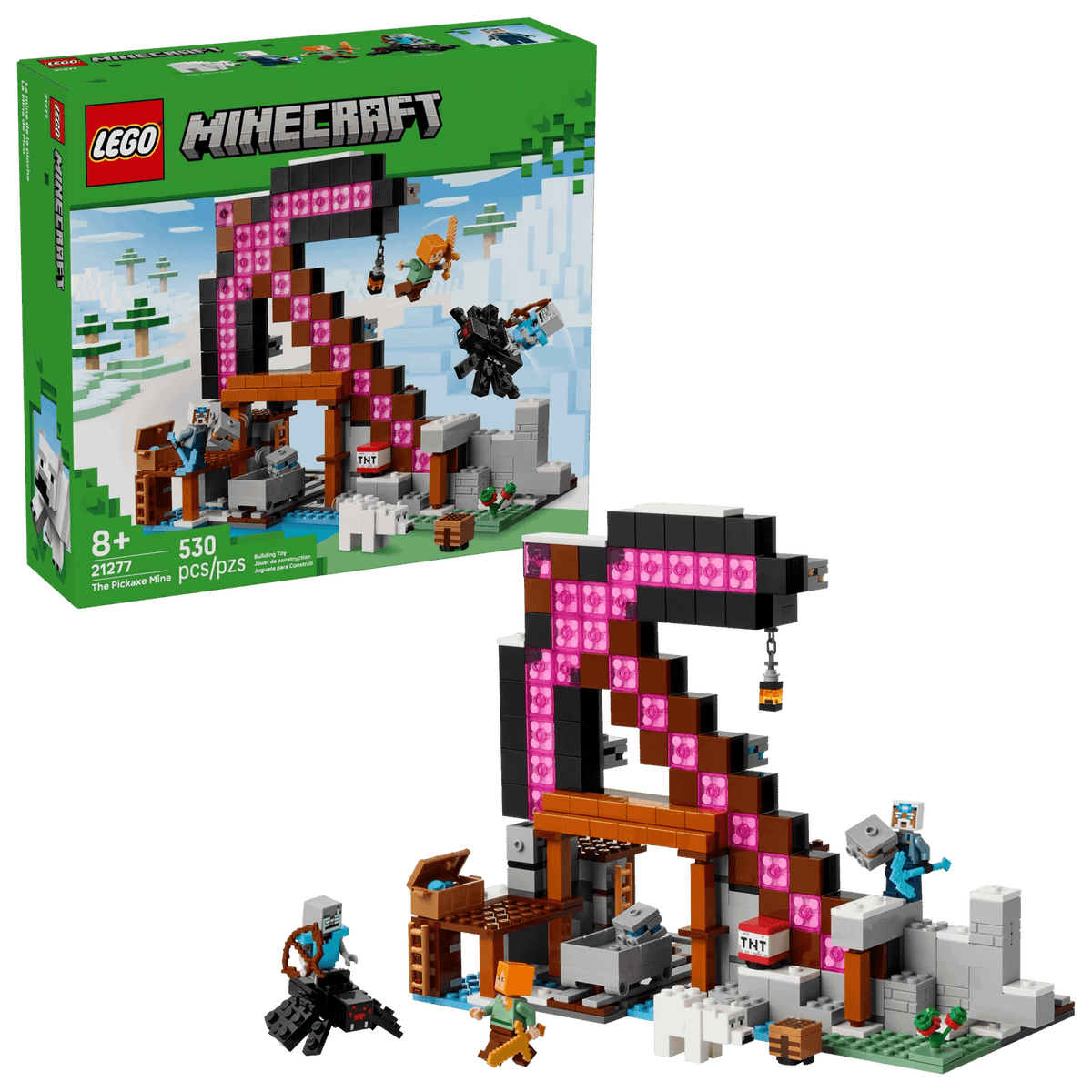 LEGO® 21277 The Pickaxe Mine - Minecraft®