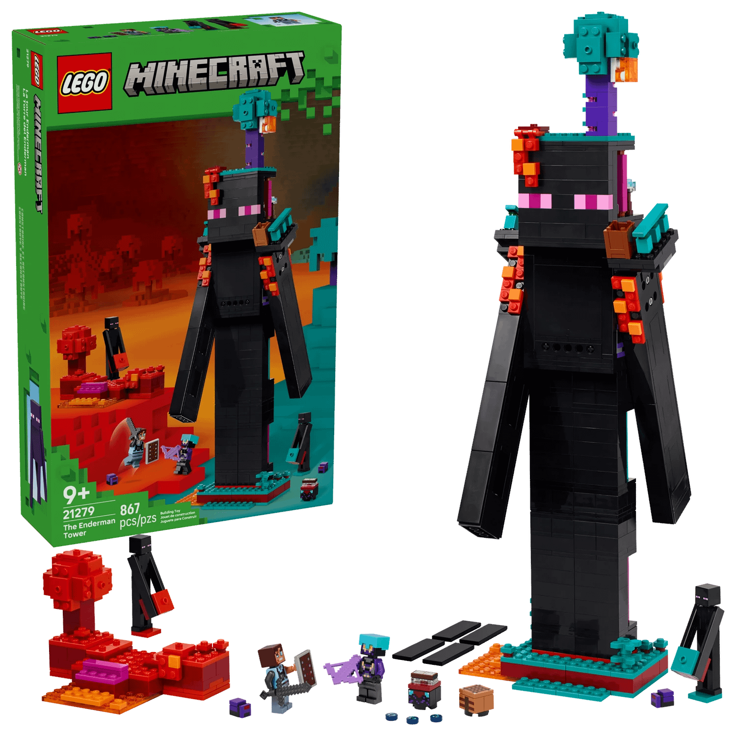 LEGO® 21279 The Enderman Tower - Minecraft®