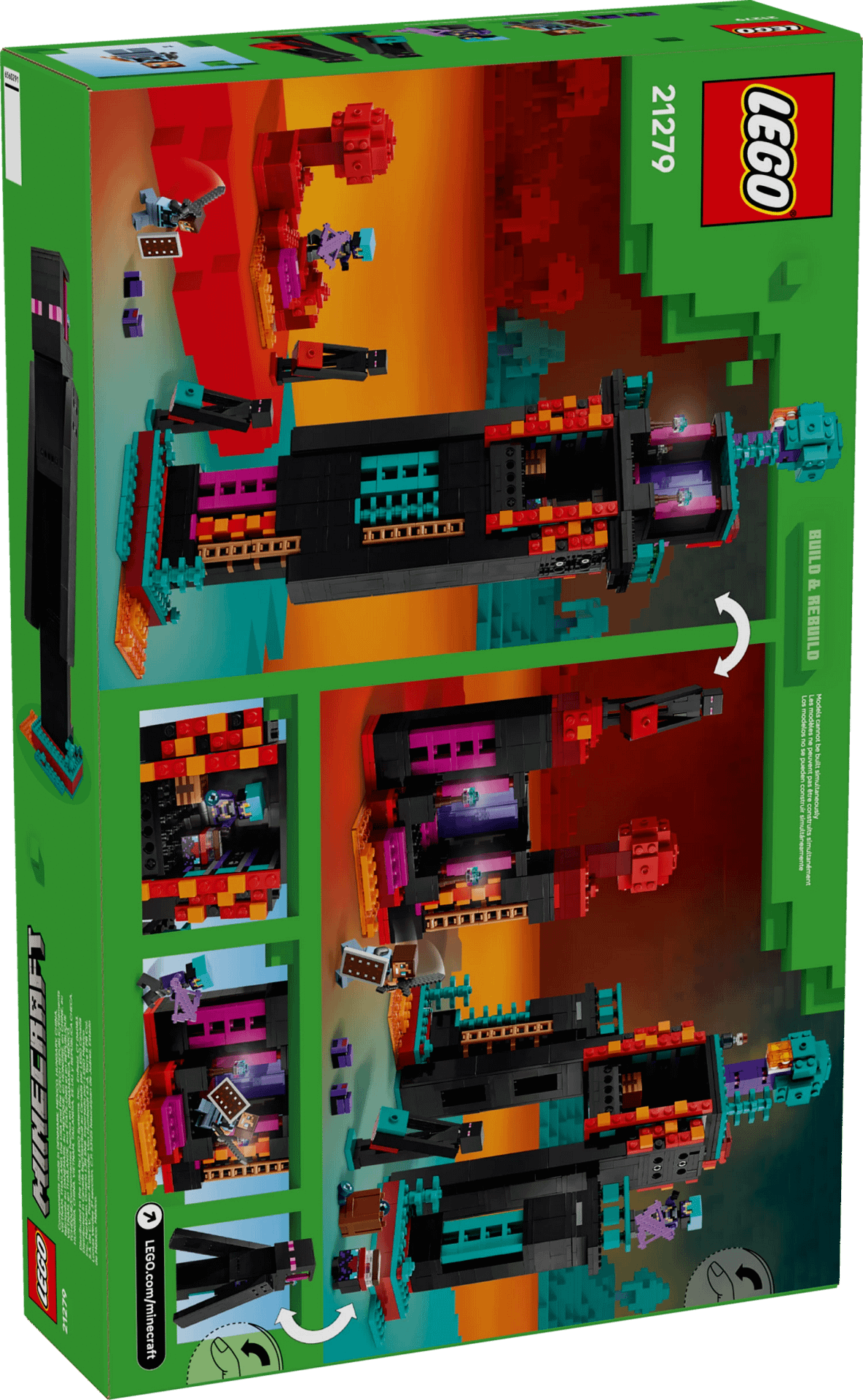LEGO® 21279 The Enderman Tower - Minecraft®