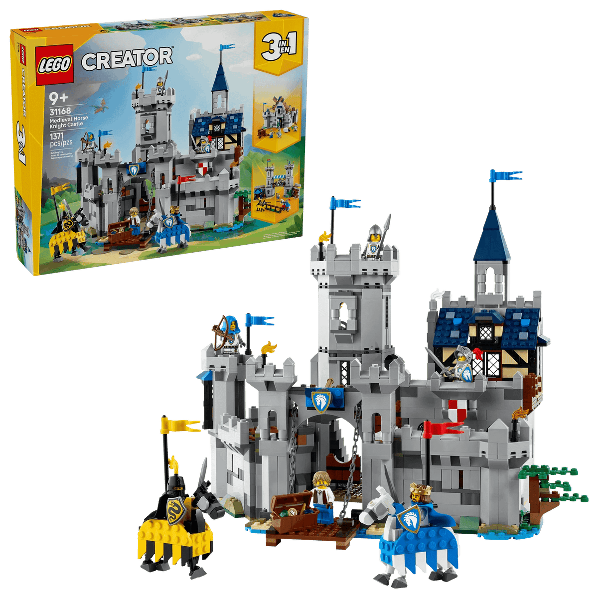 LEGO® 31168 Medieval Horse Knight Castle - Creator 3-in-1