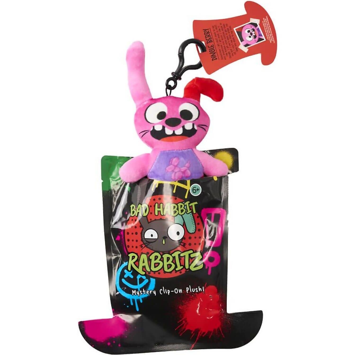 Kreepy Collectibles - Bad Habbit Rabbitz Blind Bag Surprise Plush - Jasnor