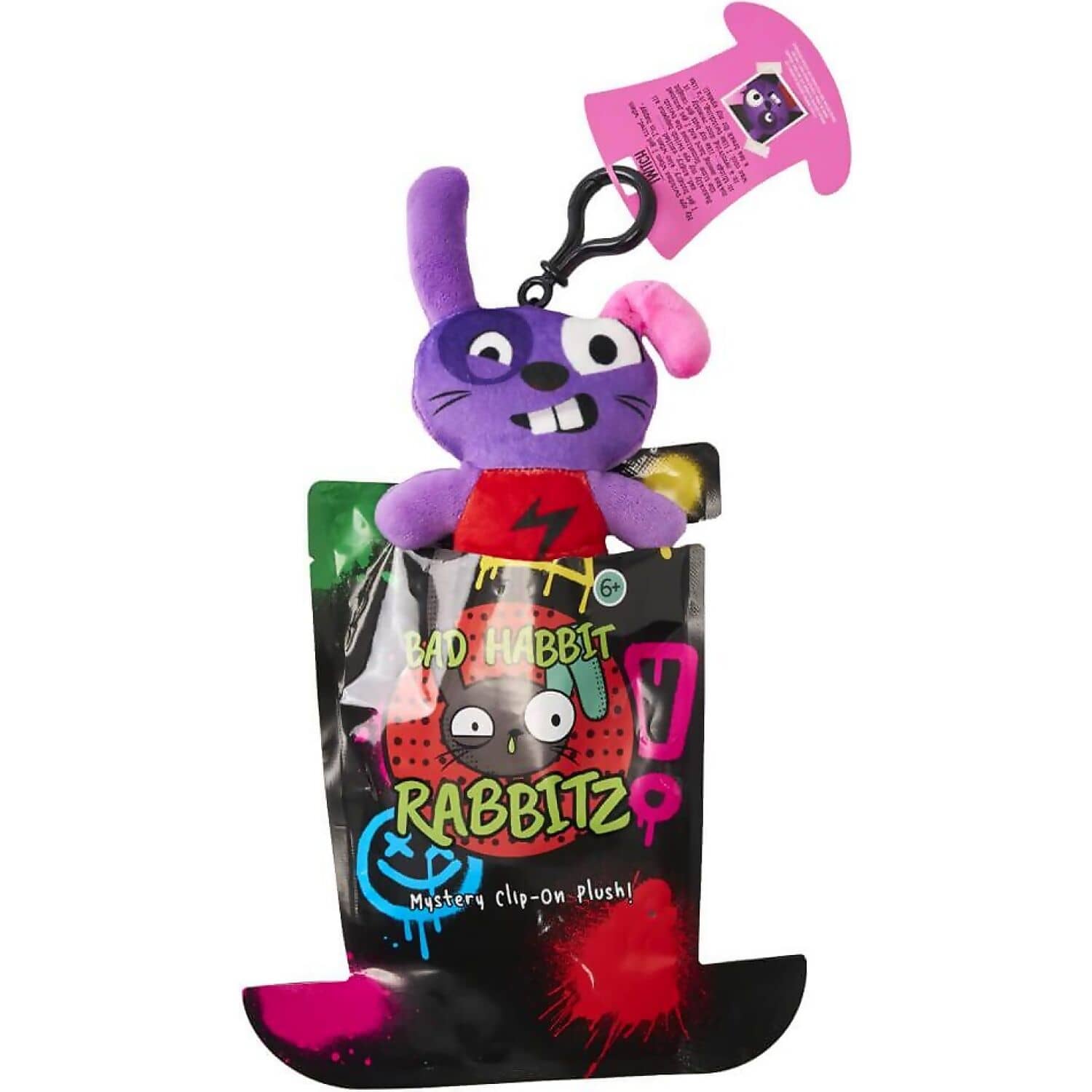 Kreepy Collectibles - Bad Habbit Rabbitz Blind Bag Surprise Plush - Jasnor