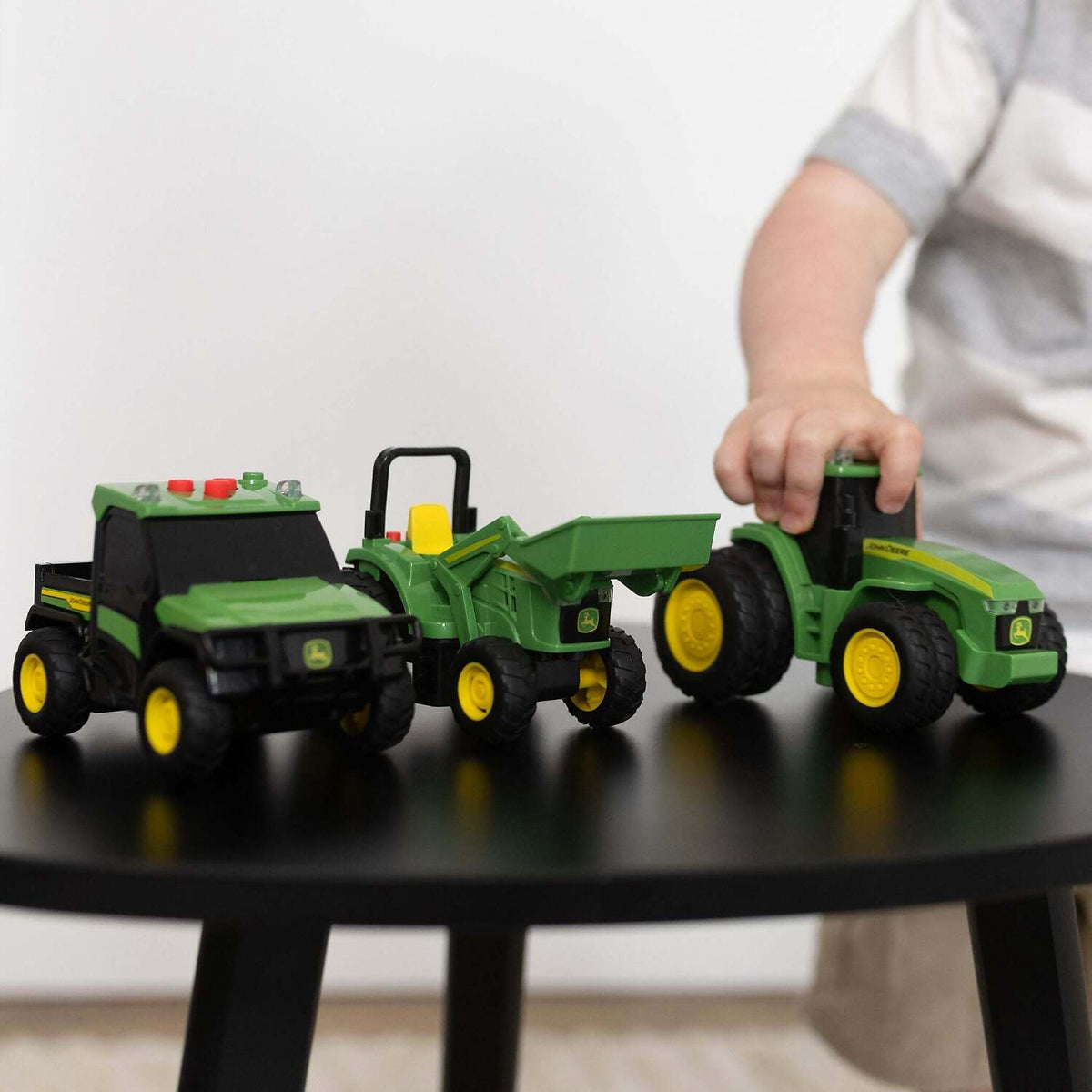 John Deere - Kids - Mini Farm Vehicles 3 Pack  with Lights & Sounds!