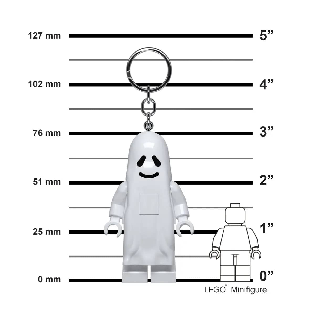 LEGO® Ghost LED Minifigure Key Light