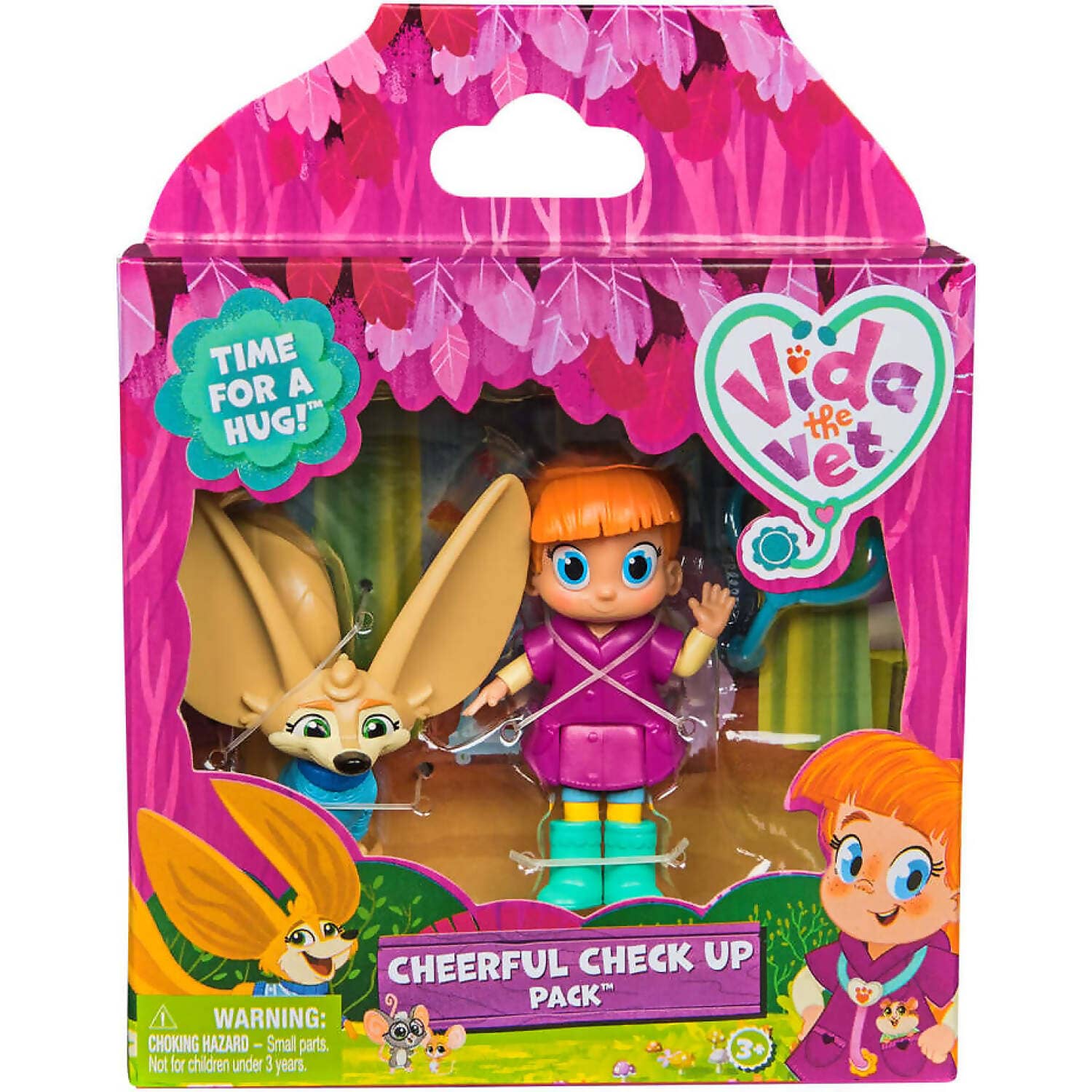 Vida The Vet - Vida & Kipp Cheerful Animal Check Up Pack Playset - Spin Master