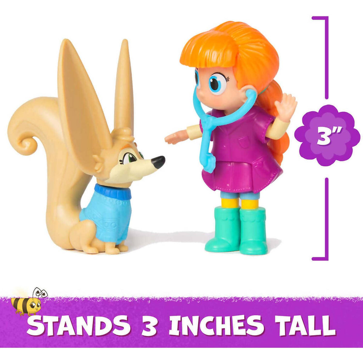 Vida The Vet - Vida & Kipp Cheerful Animal Check Up Pack Playset - Spin Master