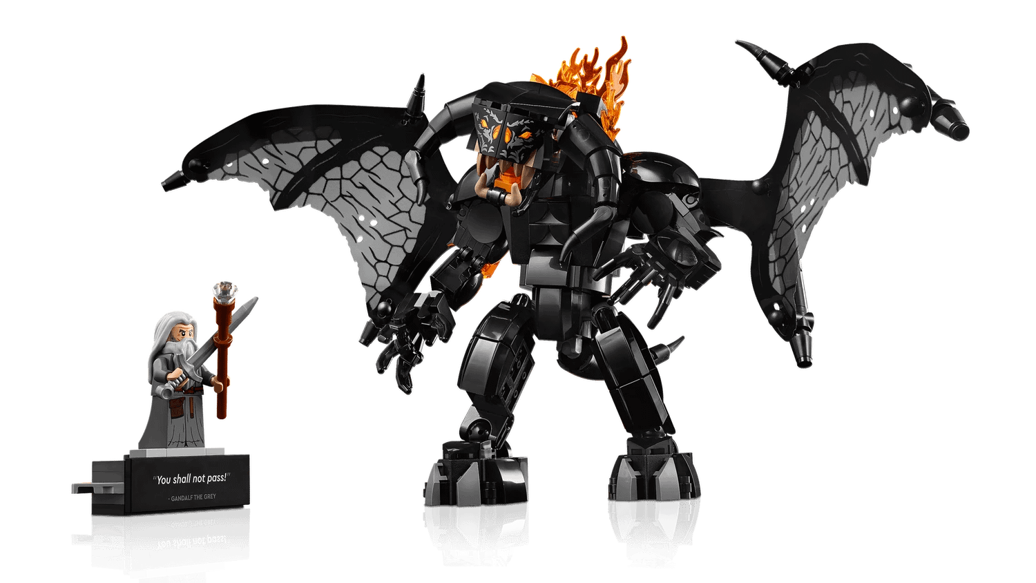 LEGO® 10367 The Lord of the Rings™: Balrog Book Nook - ICONS