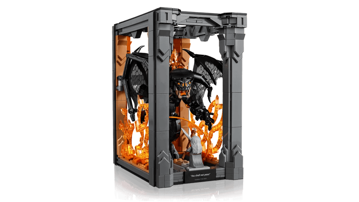 LEGO® 10367 The Lord of the Rings™: Balrog Book Nook - ICONS
