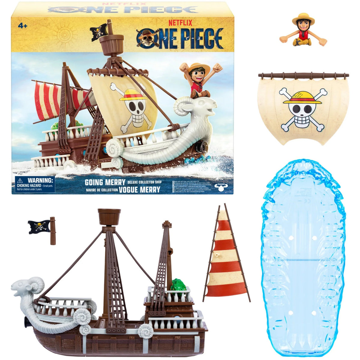 Netflix - One Piece Going Merry Deluxe Collector Ship