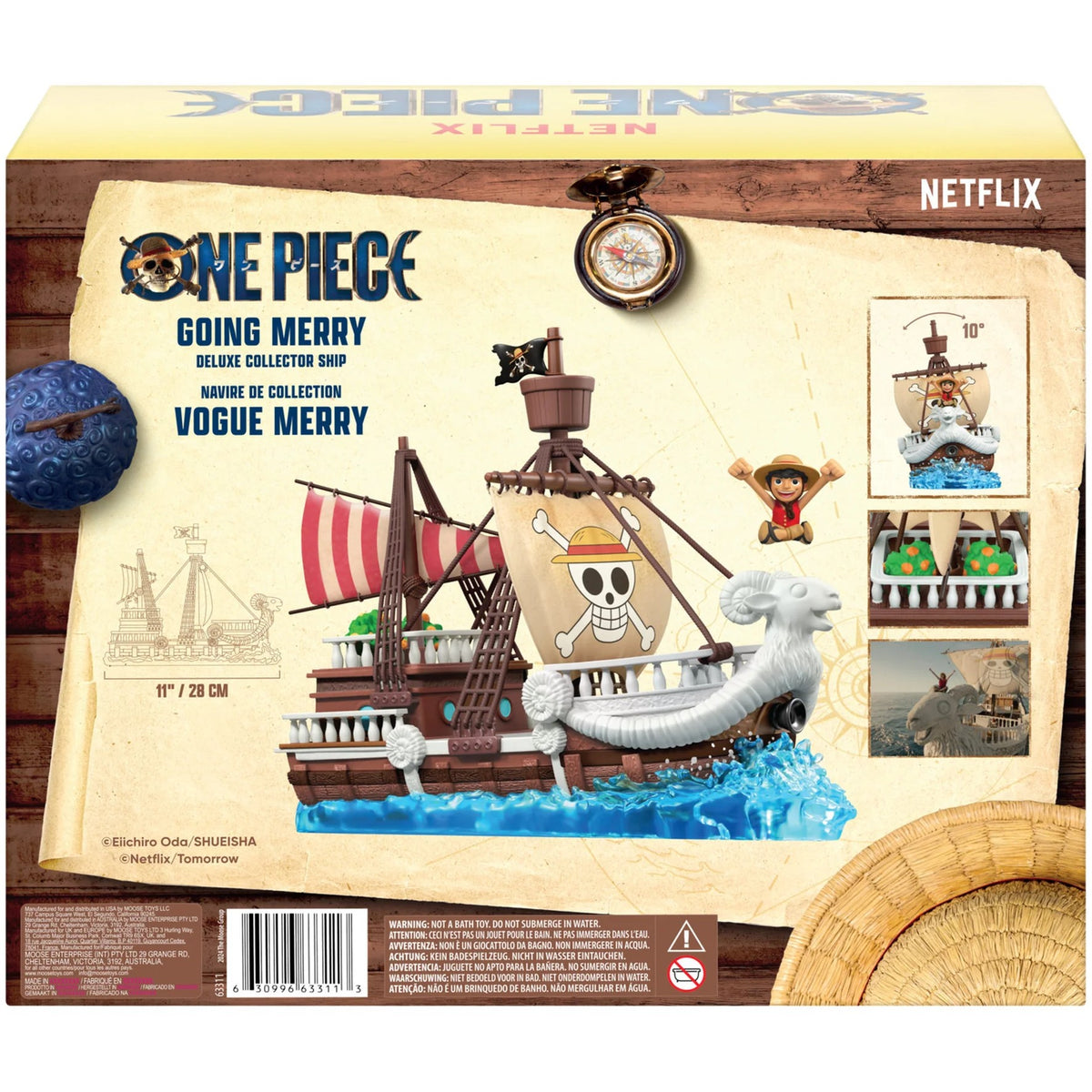 Netflix - One Piece Going Merry Deluxe Collector Ship