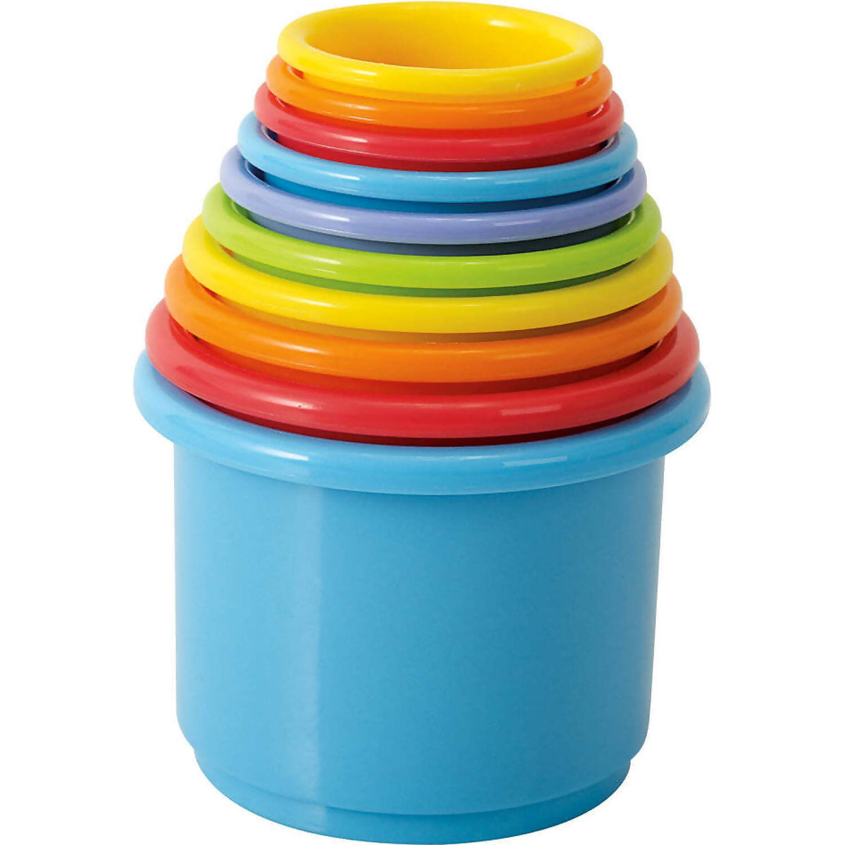 Playgo Toys Ent. Ltd - Rainbow Stackin' Cups 10 Pieces