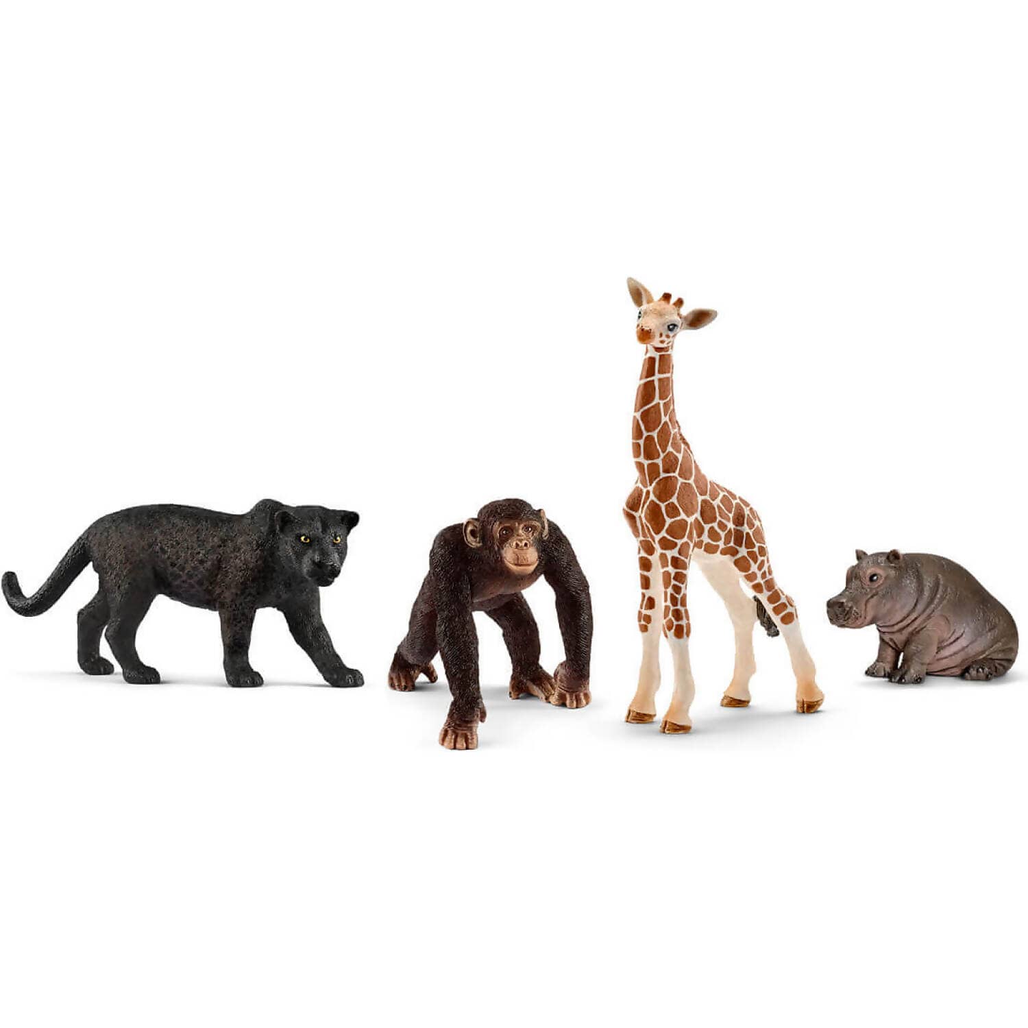Schleich - WILD LIFE Safari 4 Piece Animal Starter Set