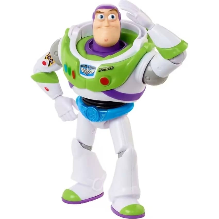 Disney Pixar - Toy Story Buzz Lightyear & Galactic Punch Launcher Bundle 7-Inch Action Figure