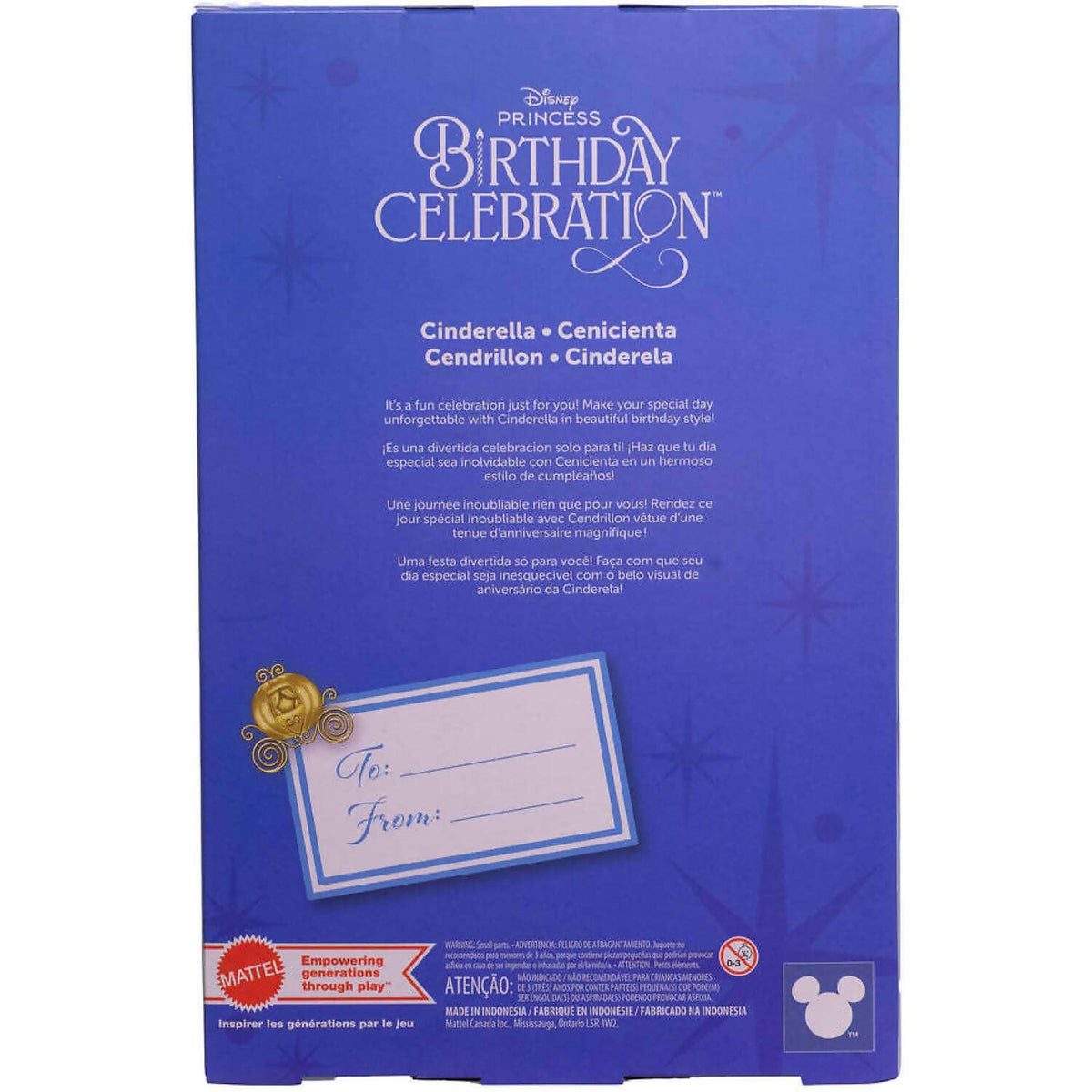 Disney - Princess - Birthday Celebration Cinderella Doll
