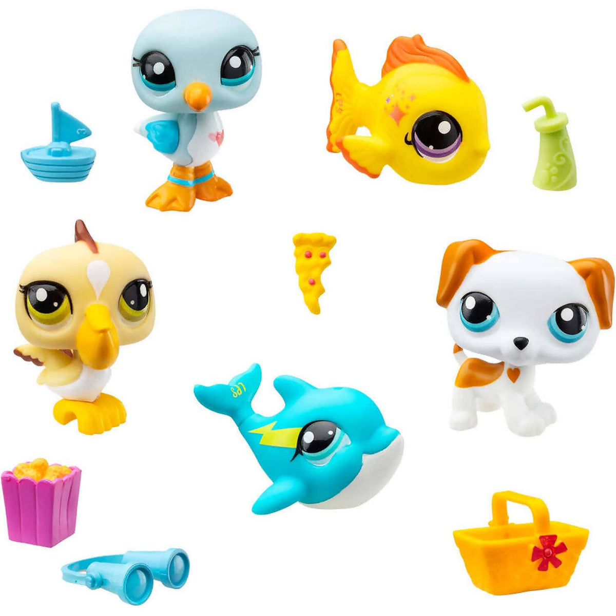 Littlest Pet Shop - Beach Besties Collectors Set 5 Pack  Series 1