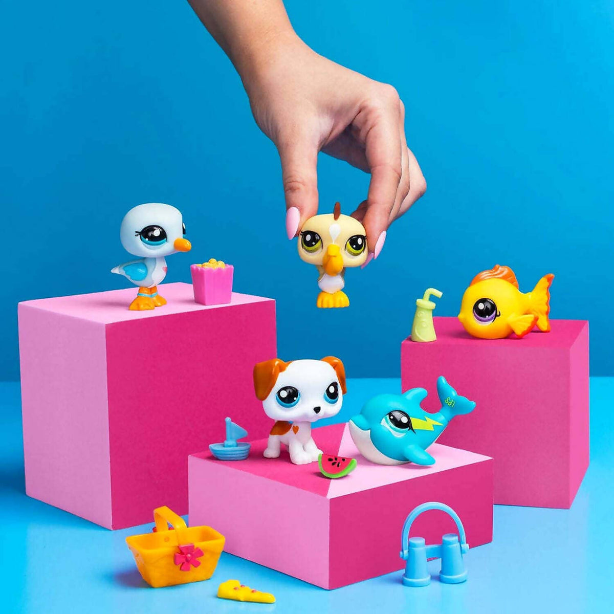 Littlest Pet Shop - Beach Besties Collectors Set 5 Pack  Series 1