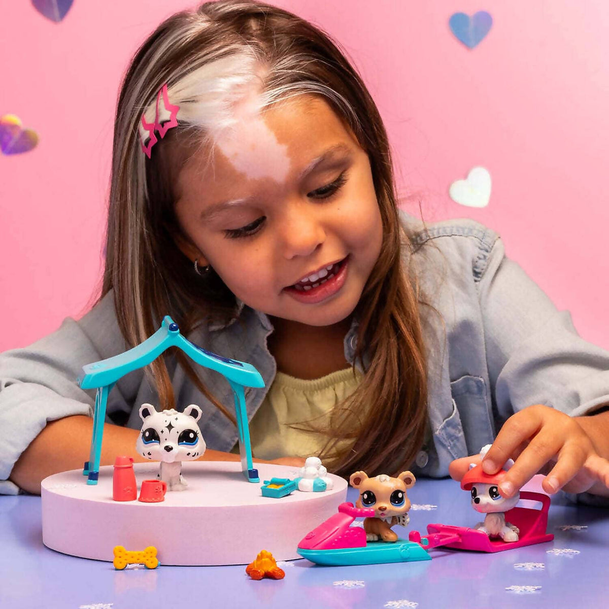 Littlest Pet Shop - Snowy Day 3 Pack  Playset