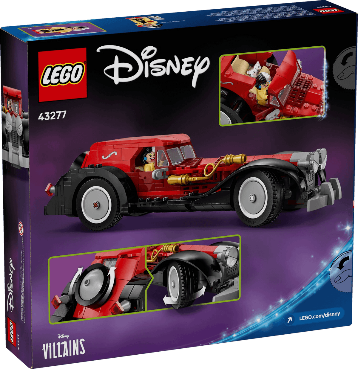 LEGO® 43277 Cruella De Vil's Car - Disney