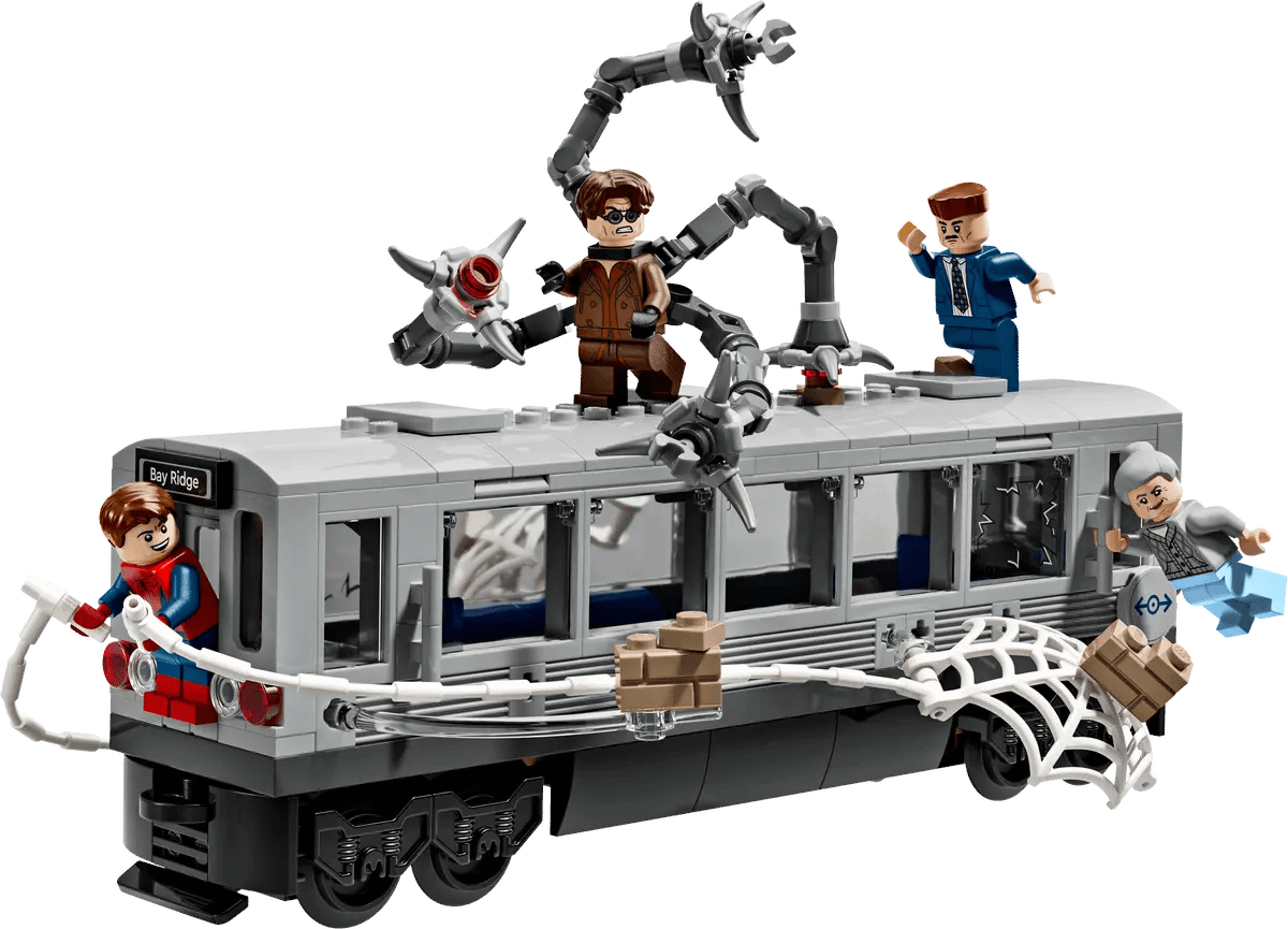 LEGO® 76321 Spider-Man vs. Doc Ock Subway Train Scene - Marvel Super Heroes