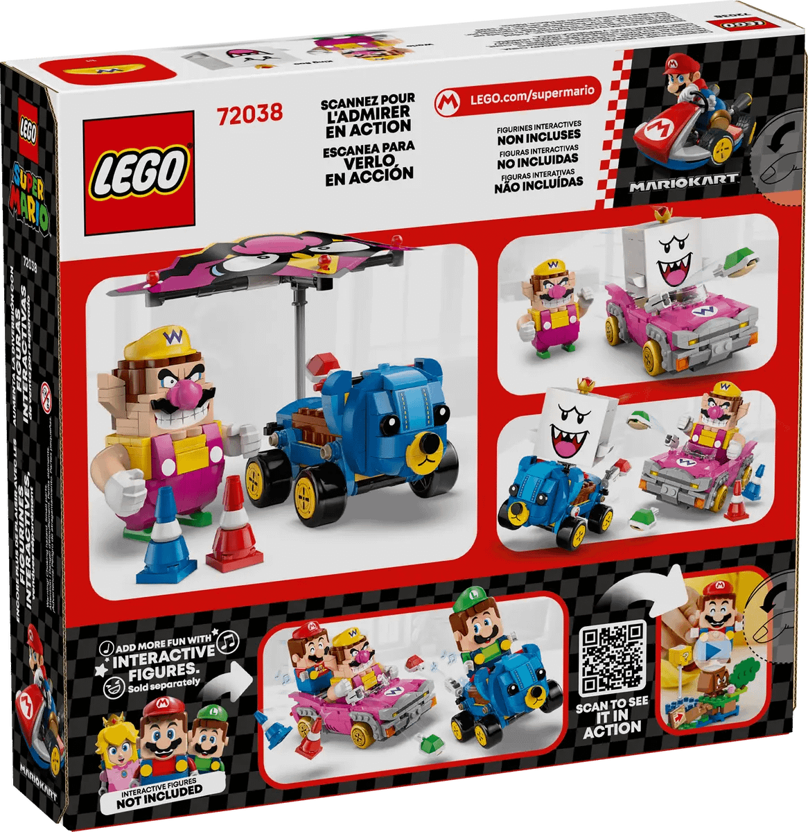 LEGO® 72038 Mario Kart - Wario & King Boo - Super Mario™